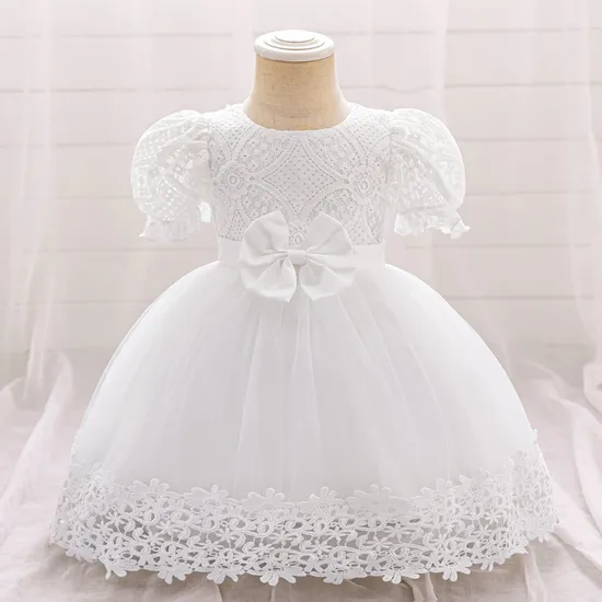Toddler Baby Girls Birthday Party Dress Princess Kids Frock Design Baby Clothing 