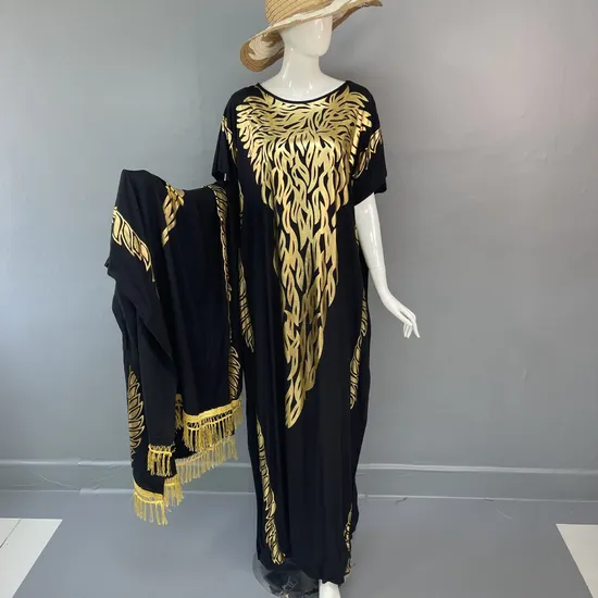 Muslim African Middle Eastern Robes National Costumes Abaya Clothing 
