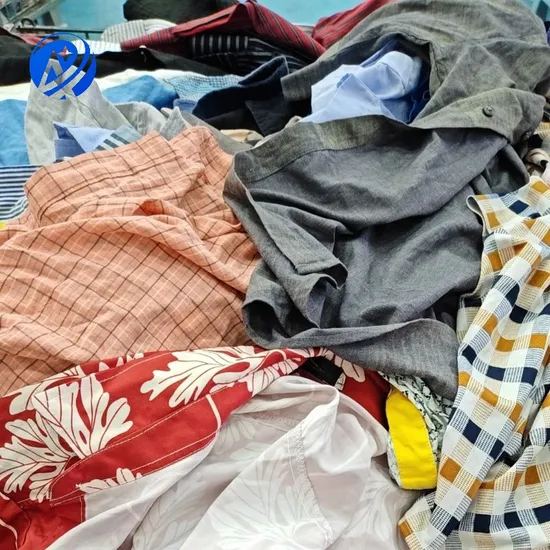 Hot Sale Fashion Used Men Shirt Used Clothing 