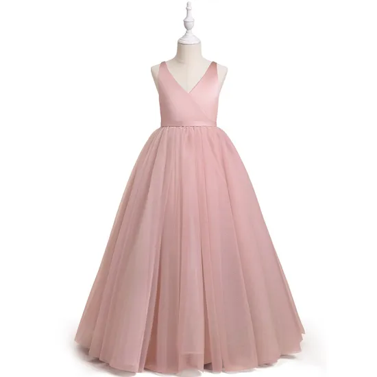 Wholesale Children Clothing Fancy Long Party Princess for Girls 